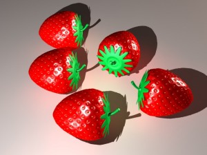 strawberry Modèle 3D