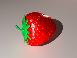 strawberry Modèle 3D