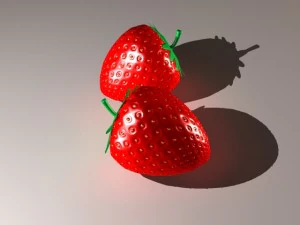 strawberry 3D Model