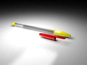ball pen 3D मॉडल