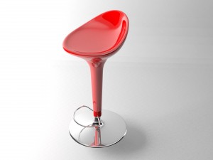bar chair Modèle 3D