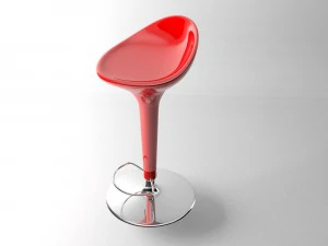 酒吧椅 3D 模型