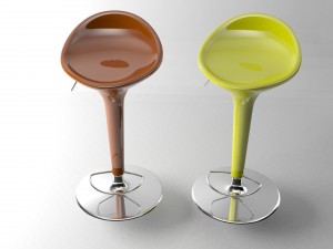 bar chair Modelo 3D