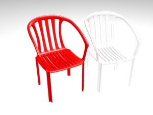 plasticchair 3D Model