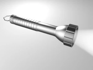 懐中電灯 3Dモデル