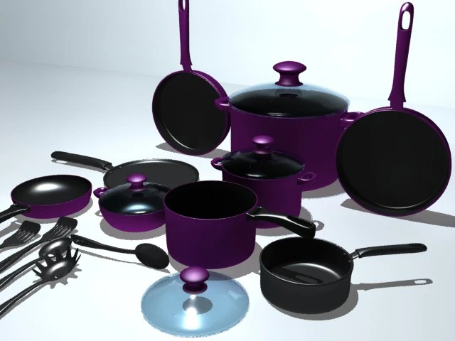 kitchenutensil 3D Model .c4d .max .obj .3ds .fbx .stl .blend
