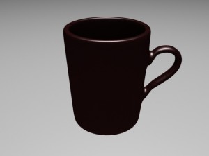 coffee mug 3D मॉडल