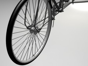 rickshaw 3D Model