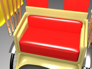 rickshaw 3D Model