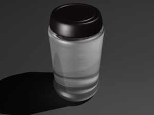 coffee jar 3D Модель