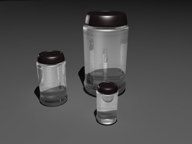 coffee jar 3D Модель .c4d .max .obj .3ds .fbx .stl .blend 