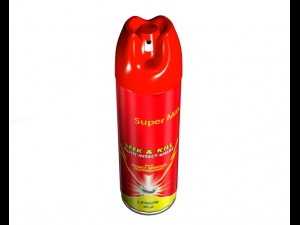 mosquito spray can 3D Модель