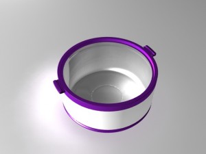 plastic casserole 3D 模型