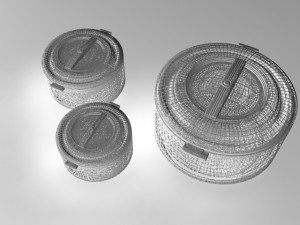 plastic casserole 3D 模型