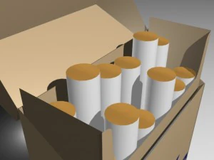 cigarette packet 3D Model