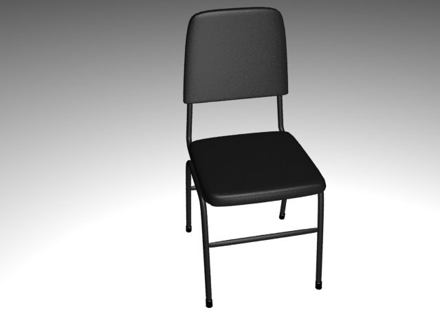 computer chair 3D 模型 .c4d .max .obj .3ds .fbx .stl .blend 