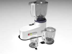 mixer-grinder 3Dモデル