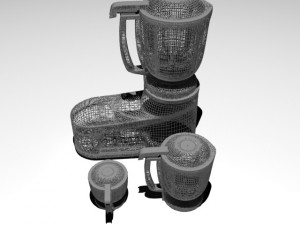 mixer-grinder 3Dモデル