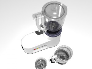 mixer-grinder 3Dモデル