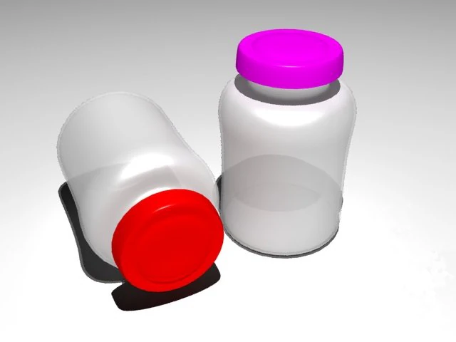spice jar 3D Model .c4d .max .obj .3ds .fbx .stl .blend 