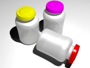 spice jar 3D मॉडल