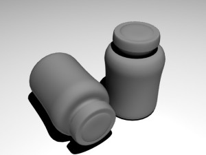 spice jar 3D मॉडल