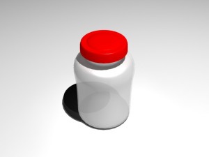 spice jar 3D मॉडल