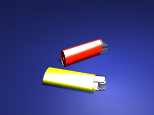 bic lighter Modelo 3D