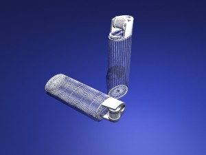 bic lighter Modelo 3D