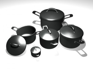 cooker pot 3D Model