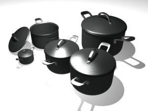 cooker pot 3D Модель
