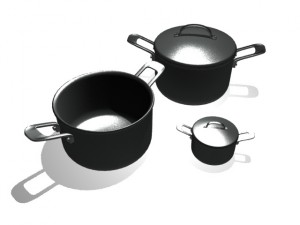 cooker pot 3D Модель