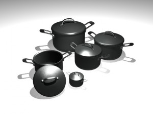 cooker pot 3D Модель