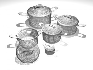 cooker pot 3D Модель