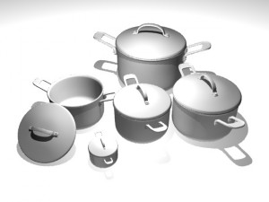 cooker pot 3D Модель