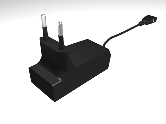 charger 3D Model .c4d .max .obj .3ds .fbx .stl .blend 