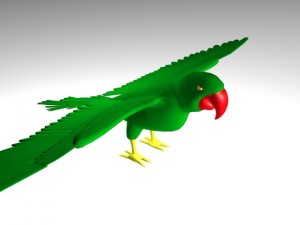 parrot 3D Модель