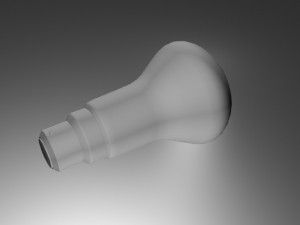 philips bulb 3D 模型