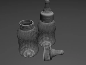 baby bottle 3D Model