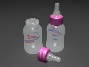 baby bottle 3D Model