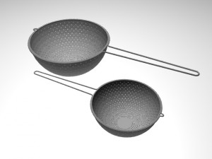 strainer 3D 모델