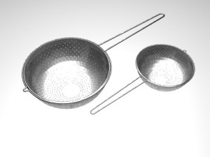 strainer 3D 모델