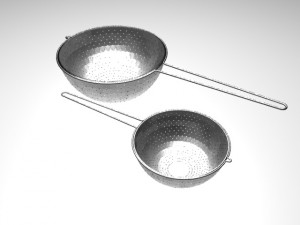 strainer 3D 모델