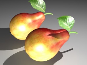 pear Modelo 3D
