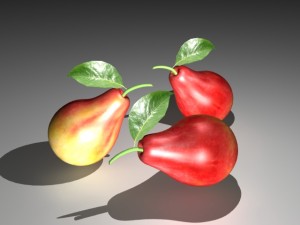 pear Modelo 3D