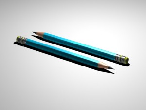 pencil Modèle 3D