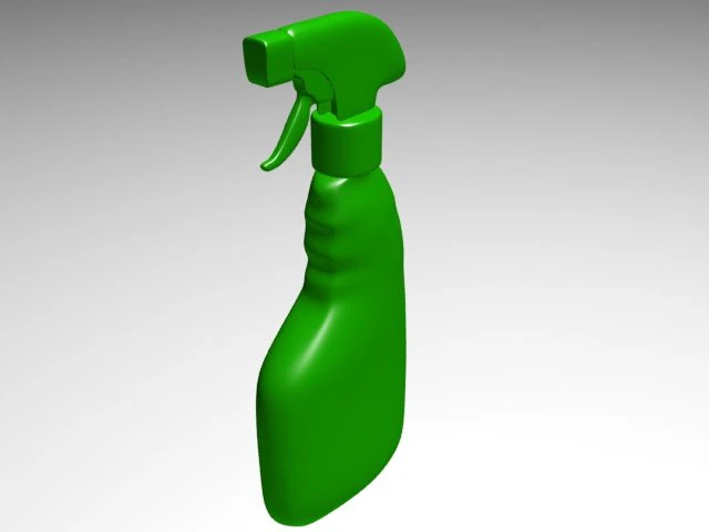 detergente spray Modello 3D .c4d .max .obj .3ds .fbx .stl .blend 