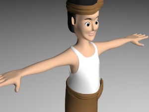 cowboy 3D Модель