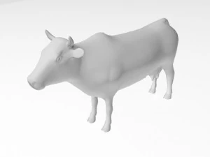 vaca Modelo 3D