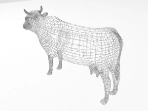 vaca Modelo 3D